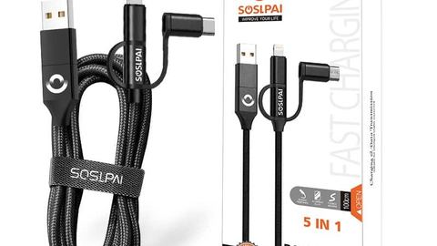 Cable multiusb o cable usb multiconector, también cable usb multipuerto