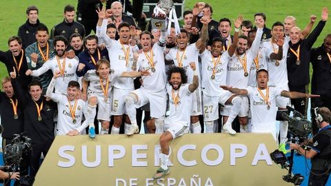 Espagne : Super Coupe, Zidane et ses joueurs sacrés