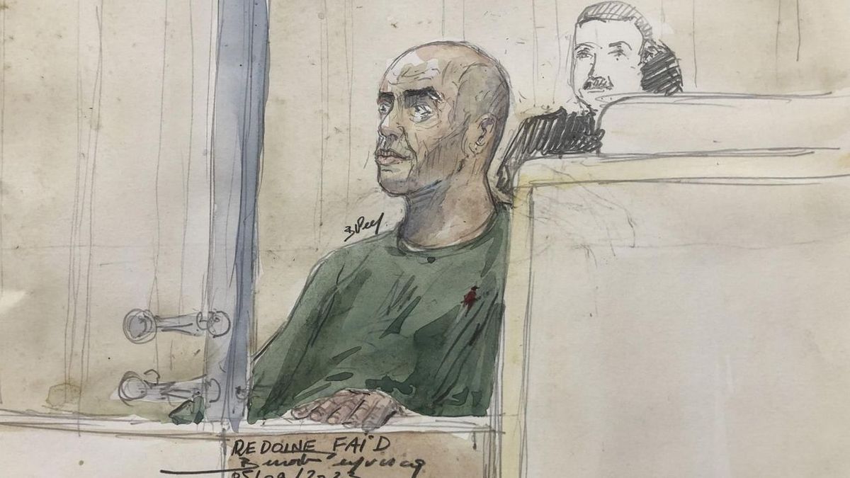 Because of a flaw, a repentant man reveals himself publicly during the trial of Rédoine Faïd
