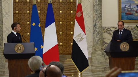 Emmanuel Macron dice que un barco de la marina francesa transportará equipos médicos a Gaza