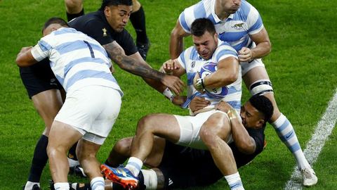 En vivo, Argentina vs Nueva Zelanda: Boffelli le da ventaja a los argentinos con un primer marcador