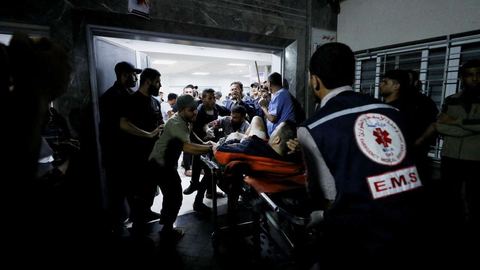 Hamás declara 200 muertos en ataque al hospital de Gaza atribuido a Israel, este último niega responsabilidad
