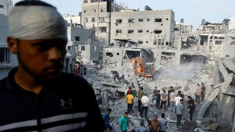 Importantes bombardeos del ejército israelí en Gaza y operaciones aéreas en Cisjordania