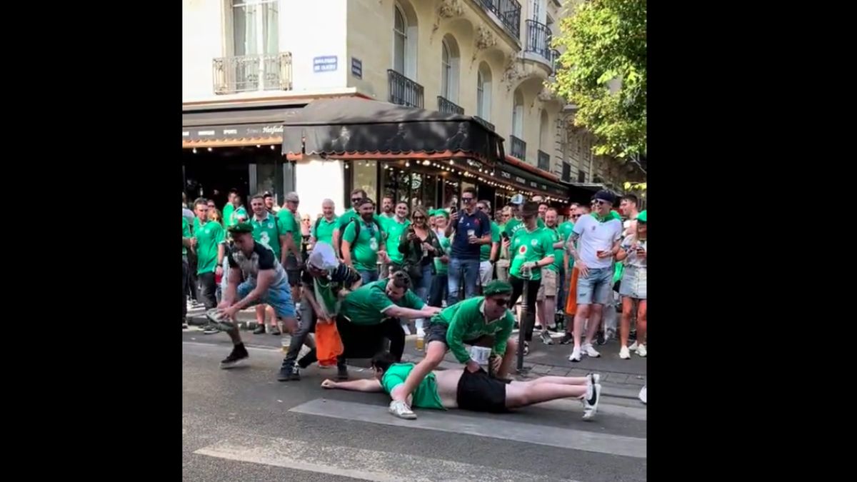Irlandeses en Francia: desde Nueva Zelanda hasta el Stade de France, dieron vida a París con entusiasmo