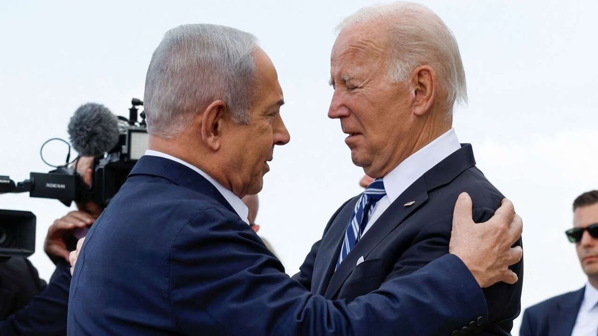 Joe Biden a débarqué à Tel-Aviv