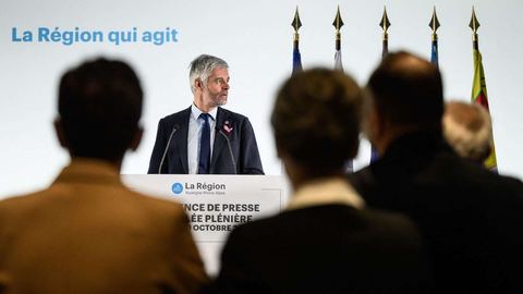 Laurent Wauquiez se présente comme le porte-drapeau de la candidature des Alpes françaises
