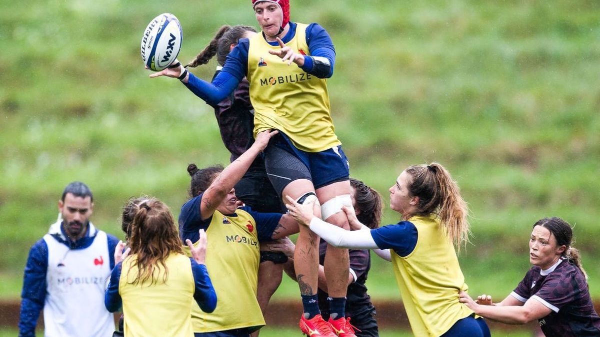 La selección francesa de rugby femenino se enfrenta a Nueva Zelanda en su primer partido en el WXV