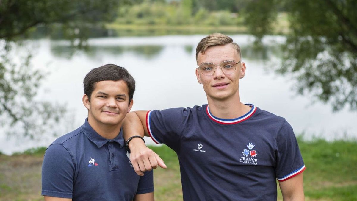 Les espoirs de la paranatation adaptée, Jackson Demestre et Logan Marchand, aspirent aux prochains Jeux Olympiques.