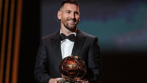 Lionel Messi remporte son huitième Ballon d'or en 2023