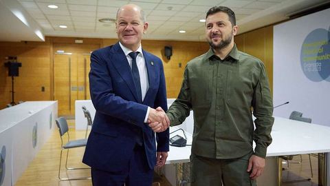 Según volodymyr zelensky, europa se compromete a entregar más sistemas antiaéreos a kiev