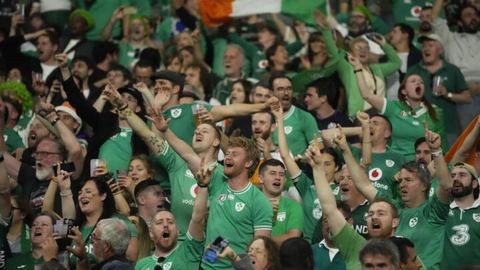 Un nombre record de pintes de bière vendues lors d'un match de la Coupe du Monde de Rugby au Stade de France