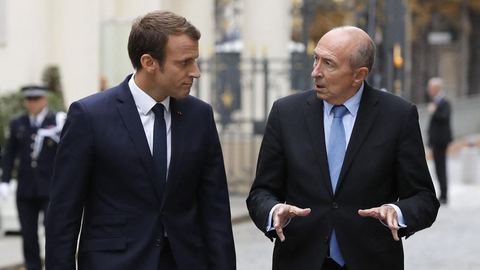 Décès de Gérard Collomb: Emmanuel Macron exprime sa compassion envers les Lyonnais endeuillés