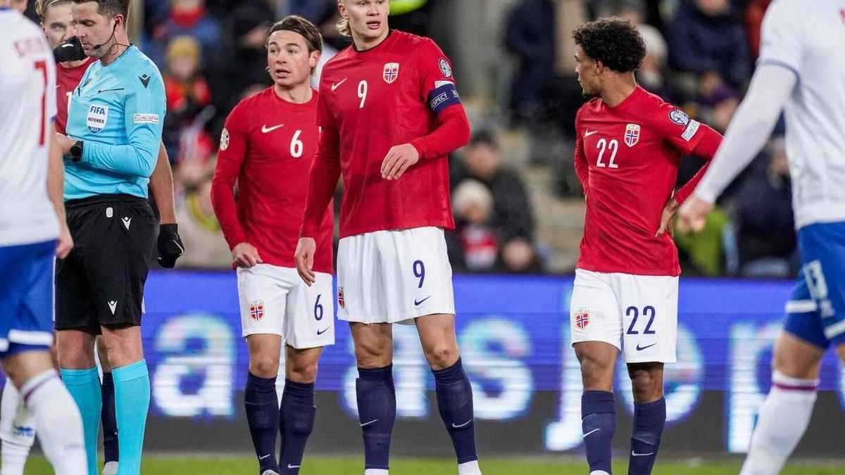 Erling Haaland y la selección noruega no participarán en la Eurocopa 2024