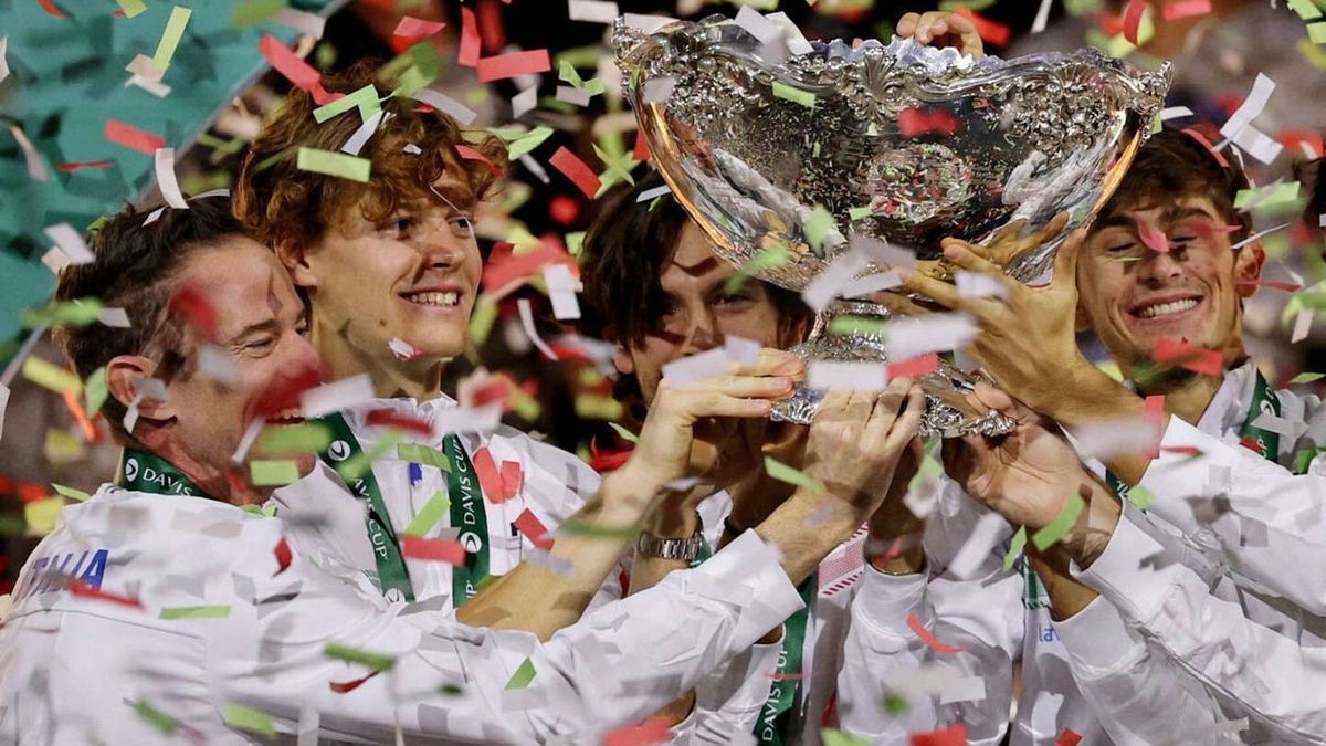 Italy wins its second Davis Cup trophy
