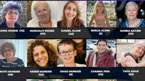 Les portraits des 13 otages israéliens nouvellement libérés
