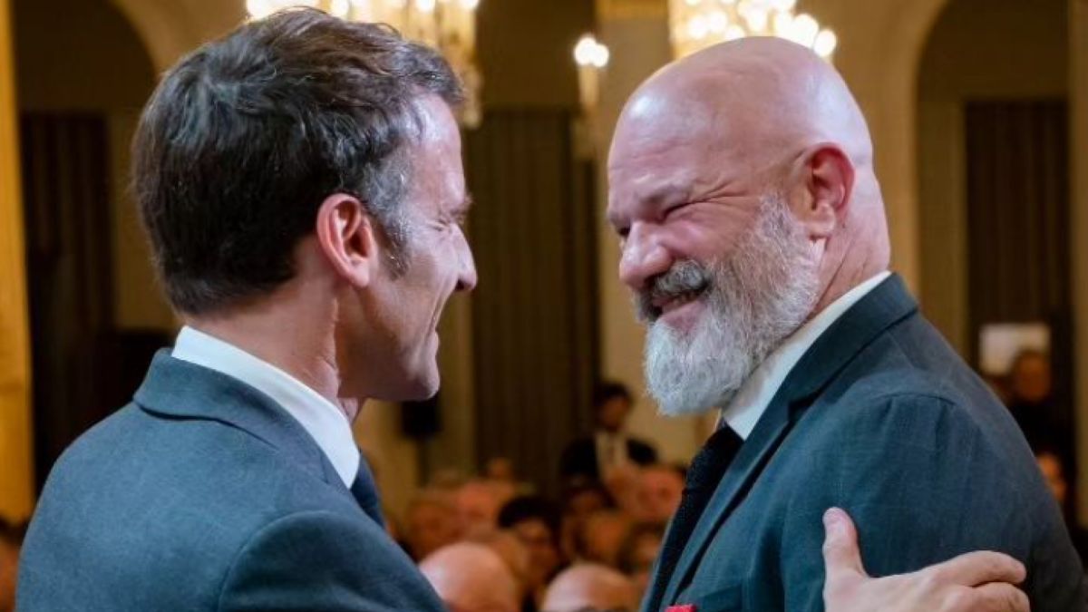 Philippe Etchebest a été honoré de la Légion d'honneur, quatre ans après sa désignation
