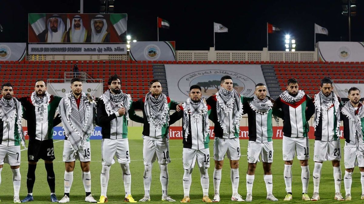 For Palestinian footballers, sport is the best way to make Palestine known globally