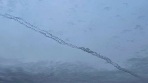 Selon l'armée de l'air ukrainienne, Kiev a été ciblé ce matin par des missiles Iskander-M ou S-400