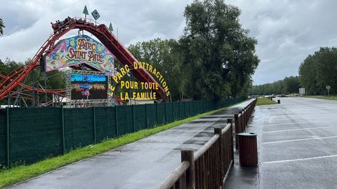 Tempête Ciáran: Préparation à la fermeture du Parc Saint Paul et de la Mer de Sable dans l'Oise