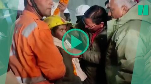 Tous les ouvriers piégés pendant deux semaines dans un tunnel effondré en Inde ont été libérés