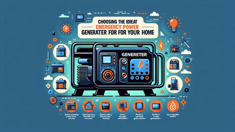 ¿Cómo elegir el generador de emergencia adecuado para tu hogar?