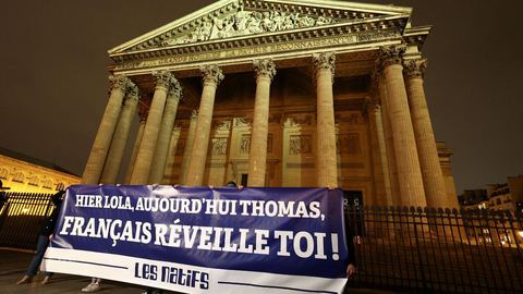 Muerte de Thomas: Cientos de simpatizantes de extrema derecha se reúnen en París, provocando la indignación de Darmanin