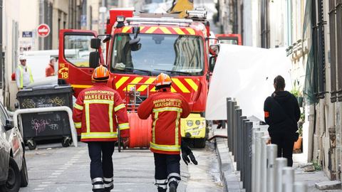 Décès suite à une explosion et un incendie dans un bâtiment du centre-ville de Marseille