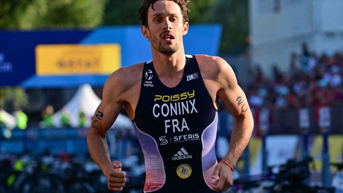 Dorian Coninx souhaite « effacer toute pression associée à son titre de champion du monde de triathlon »