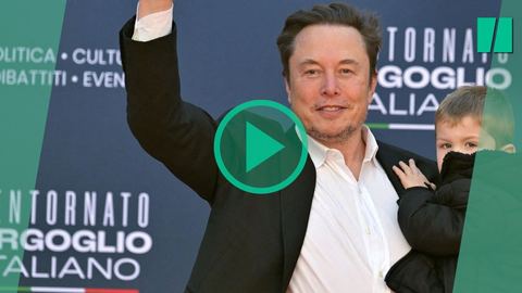 Elon Musk pleads for birth rate and immigration at far-right rally in Rome