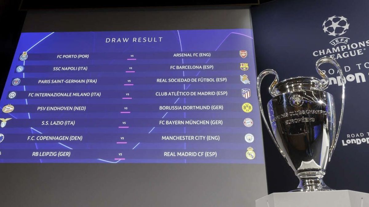 Le PSG affronte la Real Sociedad en huitièmes de finale, l'OM rencontre le Chakhtar et Rennes défie Milan AC en Ligue Europa