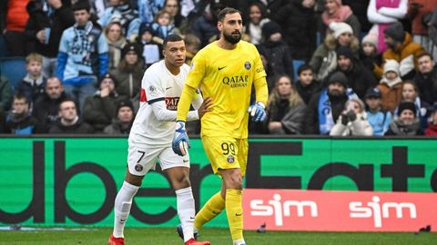 Pese a los recientes problemas de Donnarumma, el PSG cuenta con Mbappé para triunfar en Le Havre