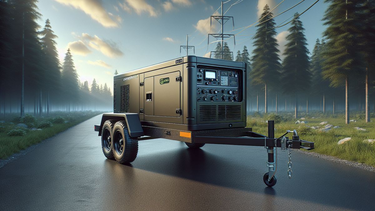 Why choose a trailer-mounted generator?