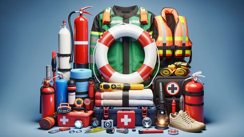 ¿Cuáles son los equipos de emergencia esenciales?