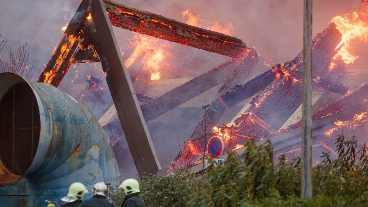 Un incendio arrasa la sala de baloncesto del club Gravelines