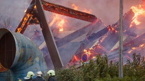 Un incendio arrasa la sala de baloncesto del club Gravelines