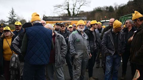 Noticias de protestas en curso; Muerte de un agricultor en un accidente en Ariège