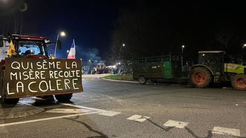 Muestra de solidaridad: la creciente indignación entre los agricultores empuja al gobierno a buscar soluciones en francés