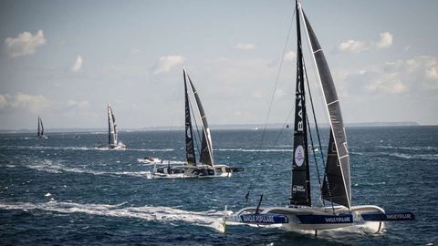 Armel Le Cléac’h forcé de faire une pause pendant le Arkéa Ultim Challenge-Brest