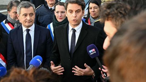 Gabriel Attal sitúa la “seguridad” y el “orden” entre sus máximas prioridades durante su segunda visita