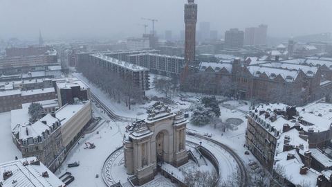 Previsión de nevadas en Francia: lo que nos espera este jueves por la mañana
