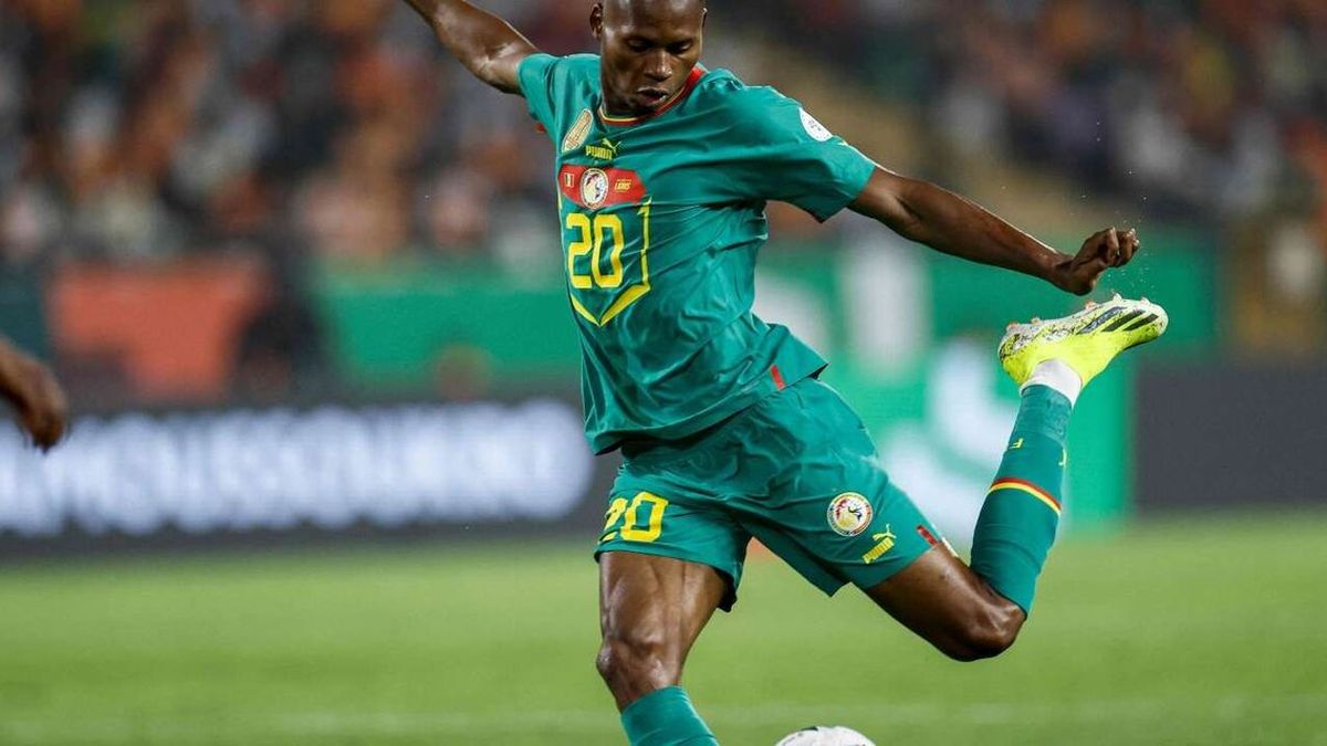 Four minutes of play are enough for Diallo to give the Senegalese the advantage