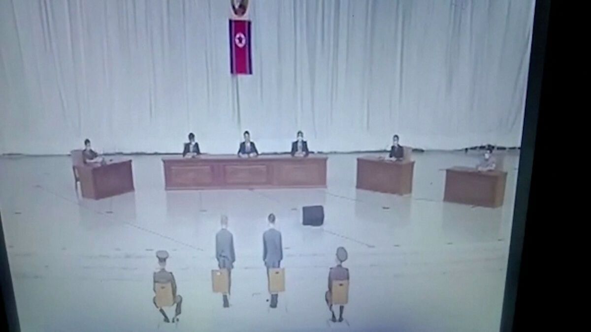 VIDEO: Dos adolescentes norcoreanos condenados a 12 años de trabajos forzados por ver películas surcoreanas en francés.