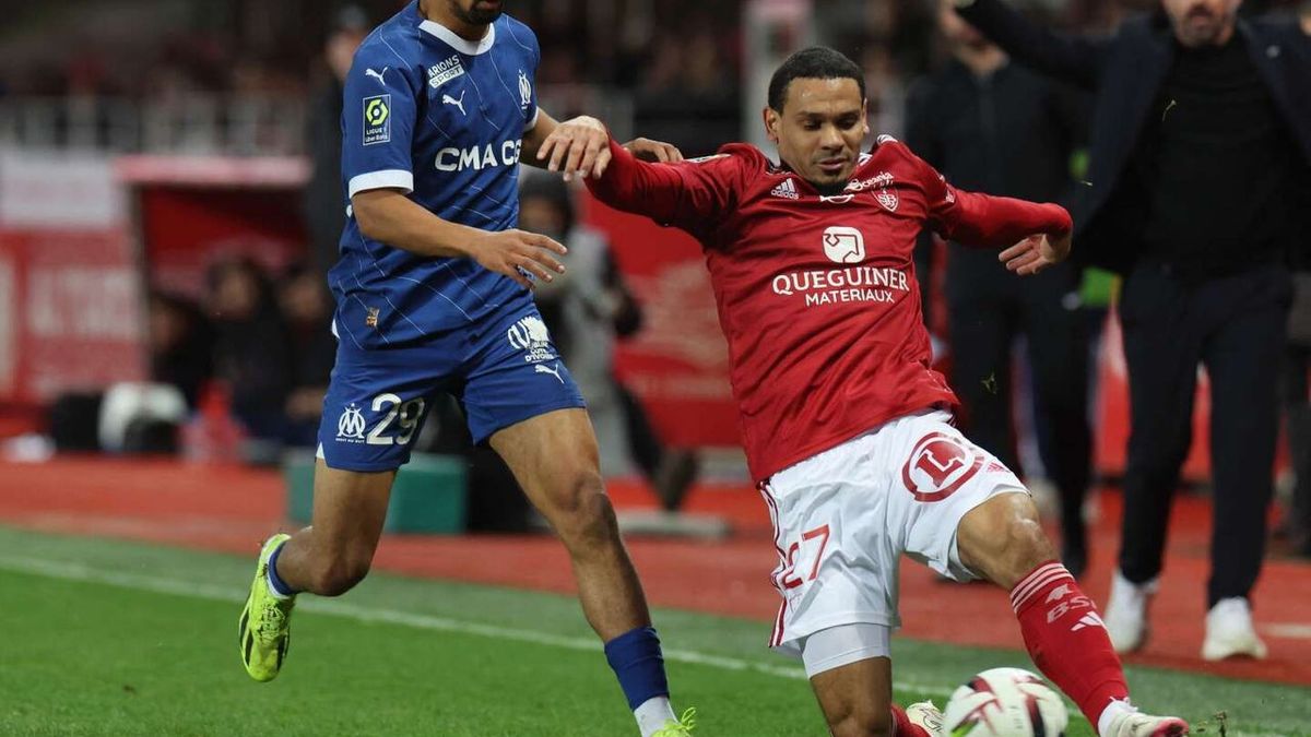 Brest se moque de Marseille et s'empare de la deuxième position du classement