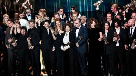 Celebración unificada que marca la transición a una nueva era del cine francés