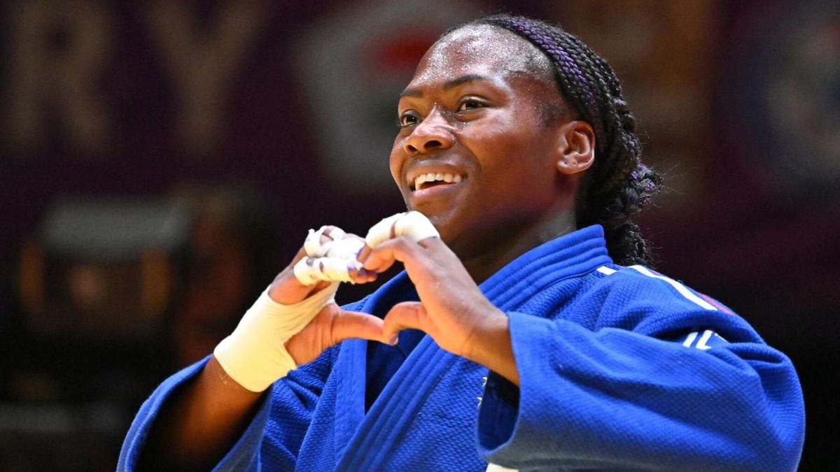 Clarisse Agbégnénou remporte son septième titre d'or au Paris Grand Slam
