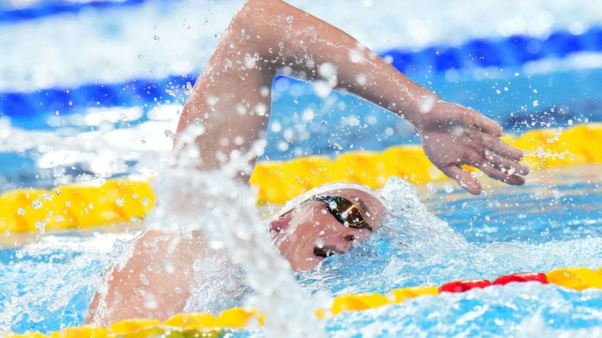 David Aubry décroche le bronze sur 1 500 m nage libre