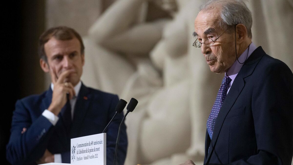 Décès de Robert Badinter : Emmanuel Macron annonce qu'un hommage national lui sera rendu