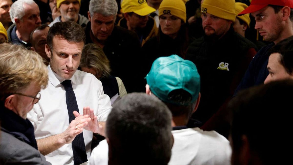 Emmanuel Macron passe treize heures à discuter avec les représentants du secteur agricole lors de l'ouverture du Salon de l’Agriculture