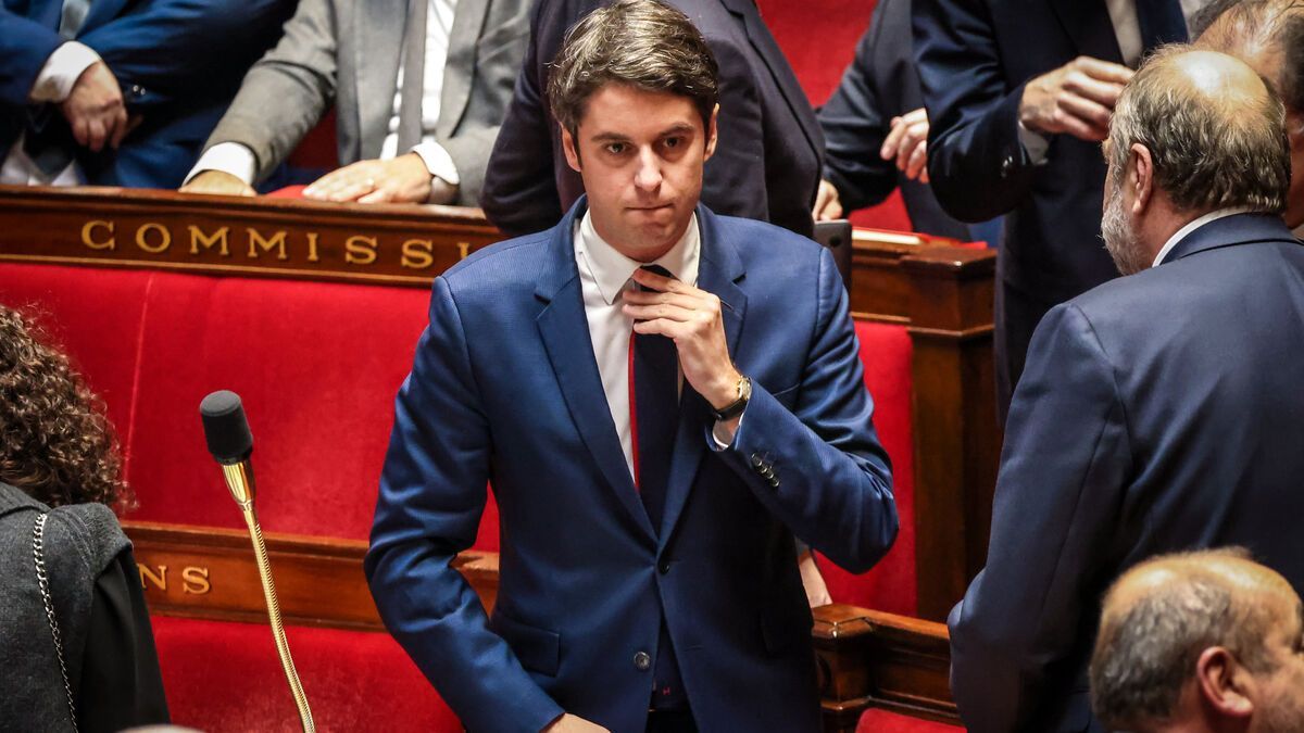 “Quería compartir esta experiencia”: Gabriel Attal justifica su foto de perro ante la Asamblea Nacional