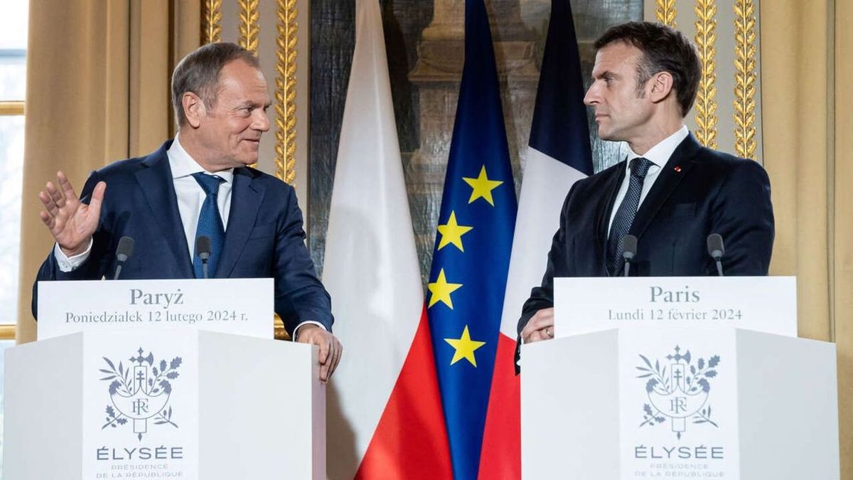 La sécurité de l'Europe, sujet principal de la rencontre entre Emmanuel Macron et Donald Tusk en France
